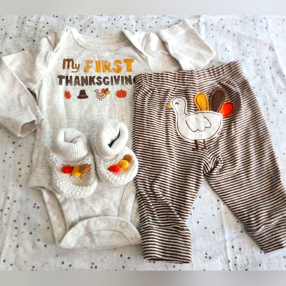 1st Thanksgiving outfit 3m